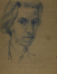 Constant Nieuwenhuys-Zelfportret, ca 1944