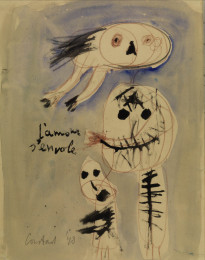 Constant Nieuwenhuys-L'amour s'envole, 1948