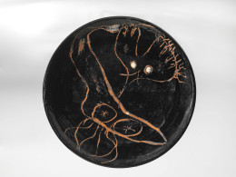 Constant Nieuwenhuys-Bord/Vrouw, 1949