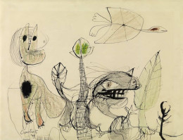 Constant Nieuwenhuys-Vliegende schildpad, 1949