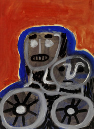 Constant Nieuwenhuys-Moeder en kind, 1949