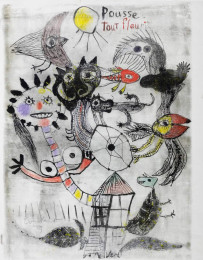 Constant Nieuwenhuys-Pousse tout fleurit, 1949