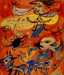 Constant Nieuwenhuys-ZT/Kinderen en dieren, 1949