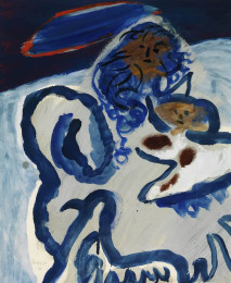 Constant Nieuwenhuys-Vrouw en kind II, 1952