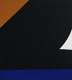 Constant Nieuwenhuys-Compositie mey oranje driehoek, 1953