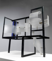 Constant Nieuwenhuys-Construction with curved planes, 1954