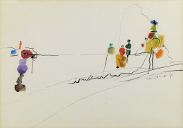 Constant Nieuwenhuys-Don Quichote, 1971