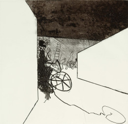 Constant Nieuwenhuys-Figuren in labyrinth, 1972