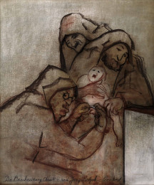 Constant Nieuwenhuys-Die Beschneidung Christi- nach Joerg Ratgeb, ca 1975