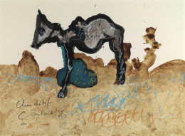 Constant Nieuwenhuys-Chien chétif, 1975