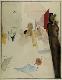 Constant Nieuwenhuys-Plaisir et tristesse de l’amour, 1976
