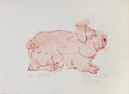 Constant Nieuwenhuys-Varkentje, 1977