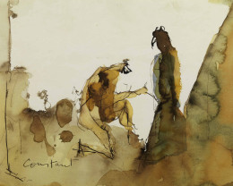 Constant Nieuwenhuys-Hommage aan Cavafy, ca 1979