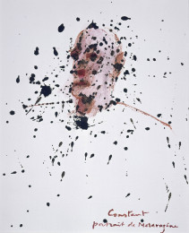 Constant Nieuwenhuys-Portrait de Moravigine, 1979