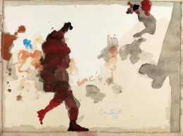 Constant Nieuwenhuys-Voorbijgangers, 1982