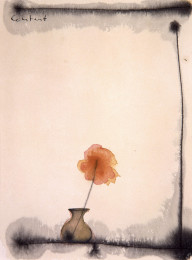 Constant Nieuwenhuys-Pioenroos, ca 1983