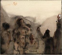 Constant Nieuwenhuys, Inboorlingen, ca 1984