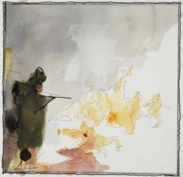 Constant Nieuwenhuys-De opstand, ca 1985