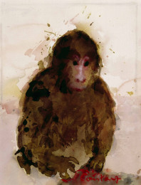 Constant Nieuwenhuys-La guenon, 1985