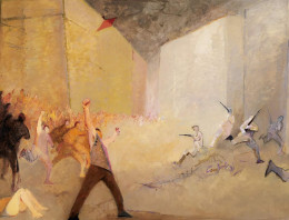 Constant Nieuwenhuys-L'Insurrection II, 1985