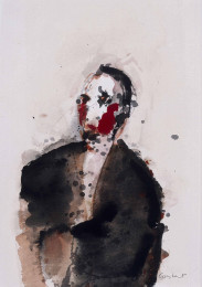 Constant Nieuwenhuys-ZT/Gewonde man, ca 1985