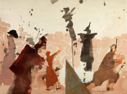 Constant Nieuwenhuys-Heksensabbat, ca 1979