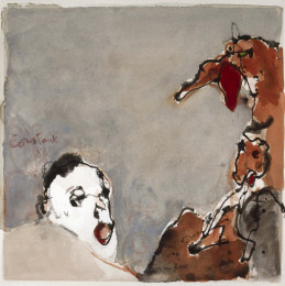 Constant Nieuwenhuys-Le cauchemar, 1988