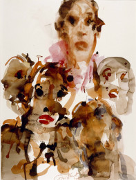 Constant Nieuwenhuys-Caras-Mascaras, 1996