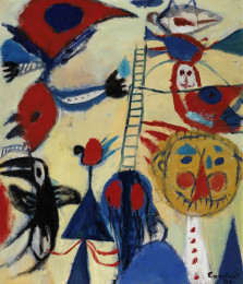 Constant Nieuwenhuys-Het laddertje, 1949