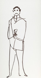 Constant Nieuwenhuys-Les visiteurs du vernissage 20, 1987