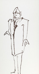 Constant Nieuwenhuys-Les visiteurs du vernissage 22, 1987