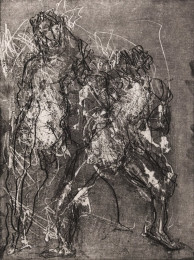 Constant Nieuwenhuys-Geboorte van een aquatint 4, 1994