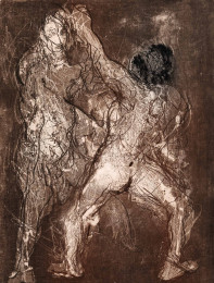 Constant Nieuwenhuys-Geboorte van een aquatint 7, 1994