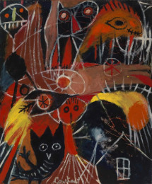 Constant Nieuwenhuys-Animaux, 1949