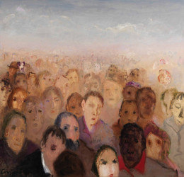 Constant Nieuwenhuys-The Crowd II, 1996