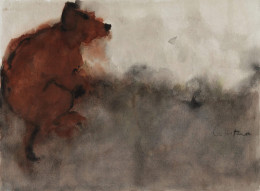 Constant Nieuwenhuys-Chien Abandoné, circa 1982