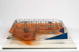 Constant Nieuwenhuys-Constructie in oranje, 1958-1