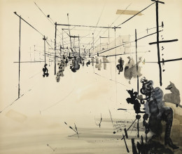 Constant Nieuwenhuys-Eingang zum Labyrinth, 1972