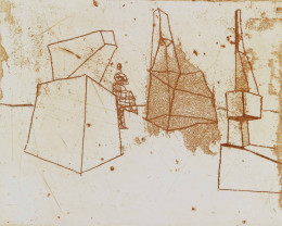 Constant Nieuwenhuys-Geometrische plastieken, 1971