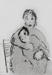 Constant Nieuwenhuys-Ziek kind, 1992
