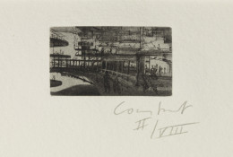 Constant Nieuwenhuys-12 Radierungen zu New Babylon-Interieur van een sector I, 1970