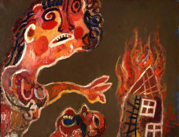 Constant Nieuwenhuys-L'Incendie, 1950