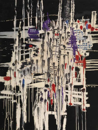 Constant Nieuwenhuys, La ville noyée, 1956