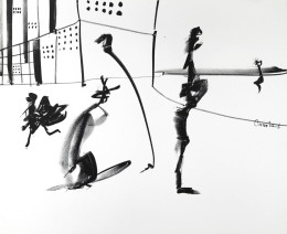 Constant Nieuwenhuys-Labyrismen 04, 1968