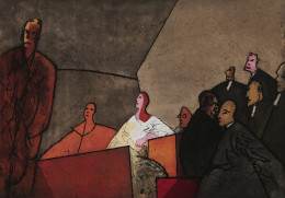 Constant Nieuwenhuys-PLAISIR ET TRISTESSE DE L'AMOUR -5, 1979