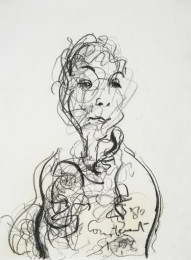 Constant Nieuwenhuys-Portret van Fanny, 1980