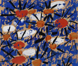 Constant Nieuwenhuys-Stofontwerp 18, 1959