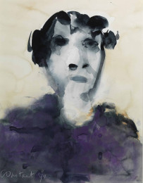 Constant Nieuwenhuys-Vrouw in paars, 1994
