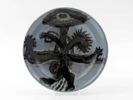 Constant Nieuwenhuys-Keramisch bord, 1948