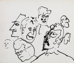 Constant Nieuwenhuys-ZT/Crowd, ca 1980